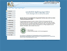 Tablet Screenshot of familienbegleitung.de